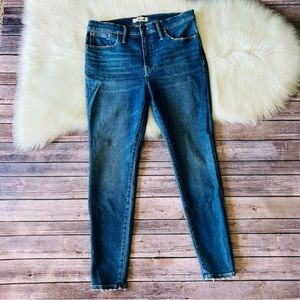 Madewell Blue High Rise Jeans